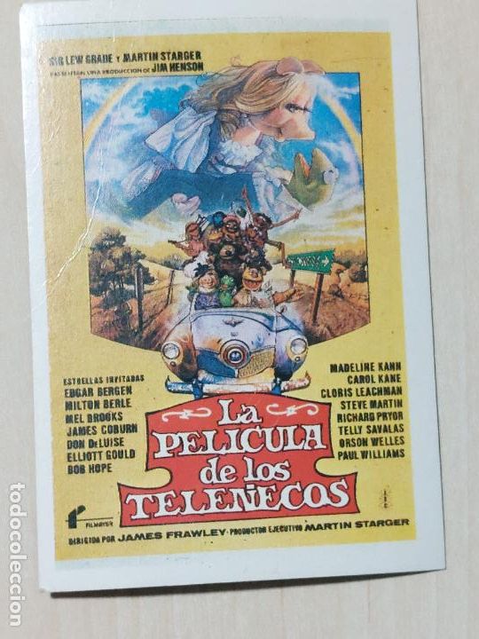 Colecionismo Cromos antigos: CROMO N&ordm; 40 LA PELICULA DE LOS TELE&Ntilde;ECOS - VIDEO GUAY - EDITORIAL DALSA - A&Ntilde;O 1985