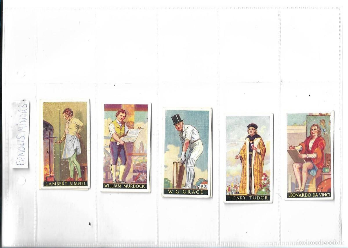 Coleccionismo cromos antiguos: FAMOUS MINORS - COMPLETA - Foto 1
