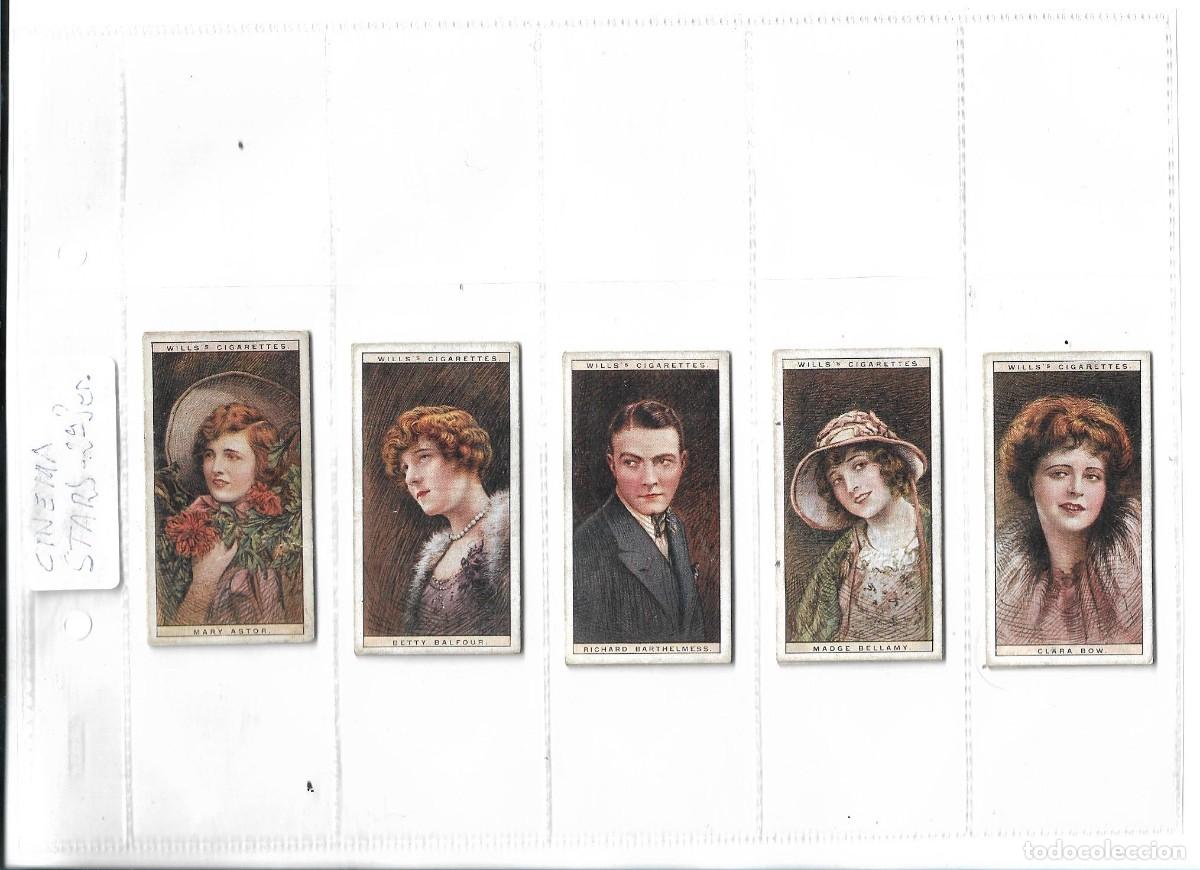 Coleccionismo cromos antiguos: CINEMA STARS - COMPLETA
