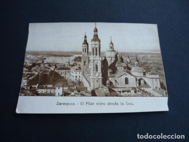 Coleccionismo cromos antiguos: ZARAGOZA ANTIGUO CROMO A&Ntilde;OS 30