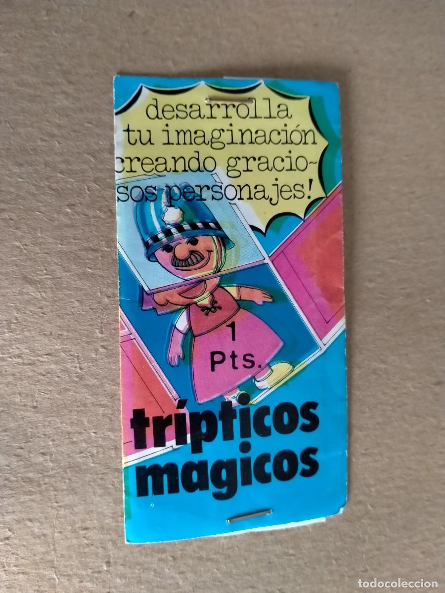 Coleccionismo cromos antiguos: sobre de cromos o triptico creo viene vikie el vikingo