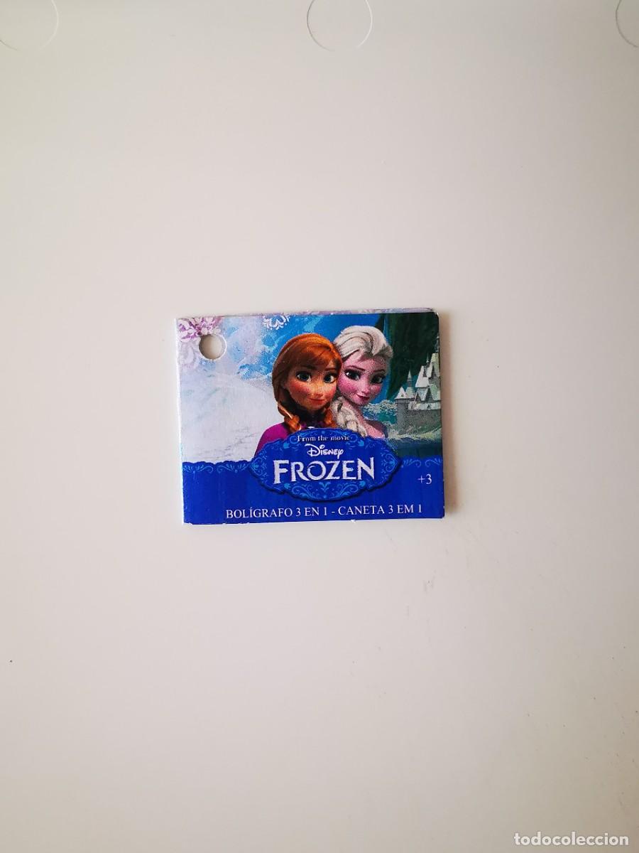 Coleccionismo cromos antiguos: CROMO ETIQUETA BOLIGRAFO PELICULA DISNEY FROZEN AVENTURA CONGELADA