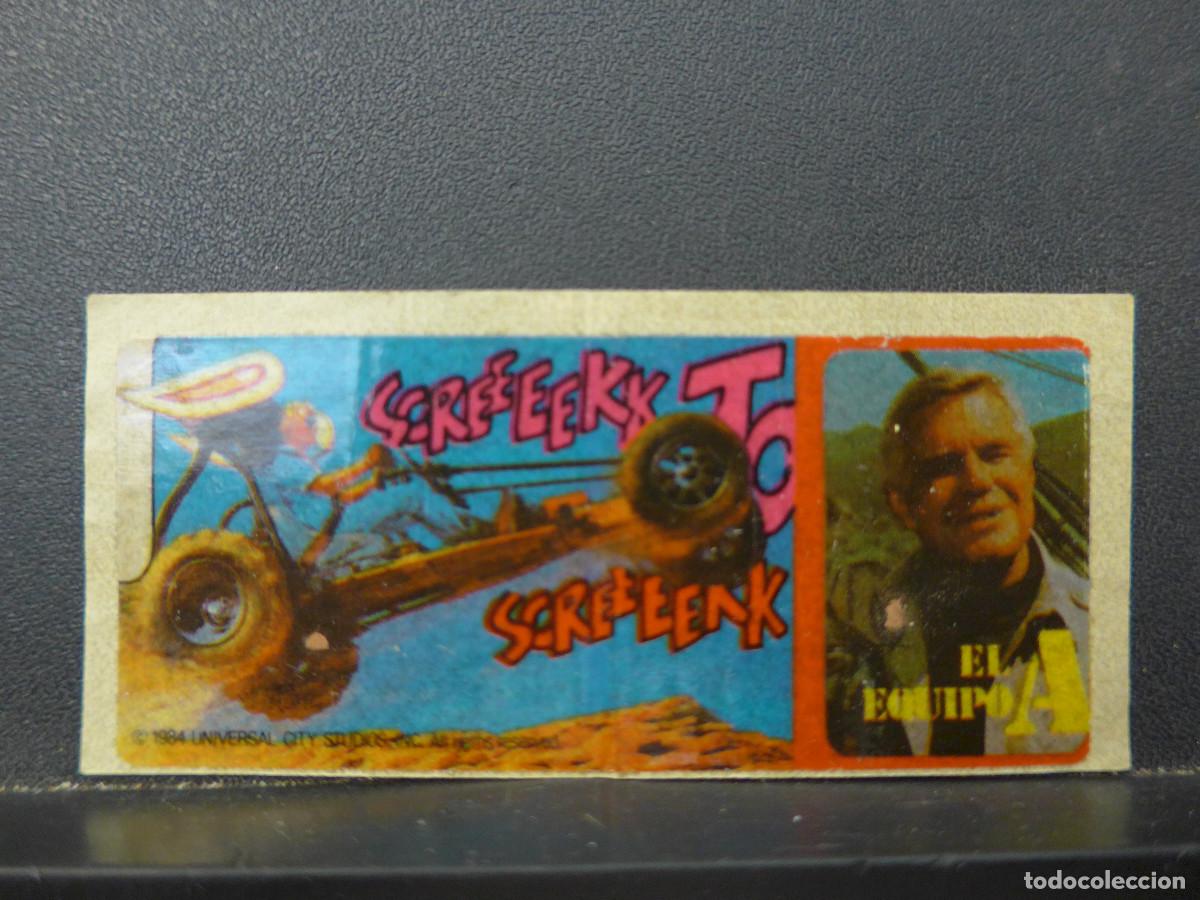Coleccionismo cromos antiguos: CROMO CHICLE EL EQUIPO A SCREEEEKK - Foto 1