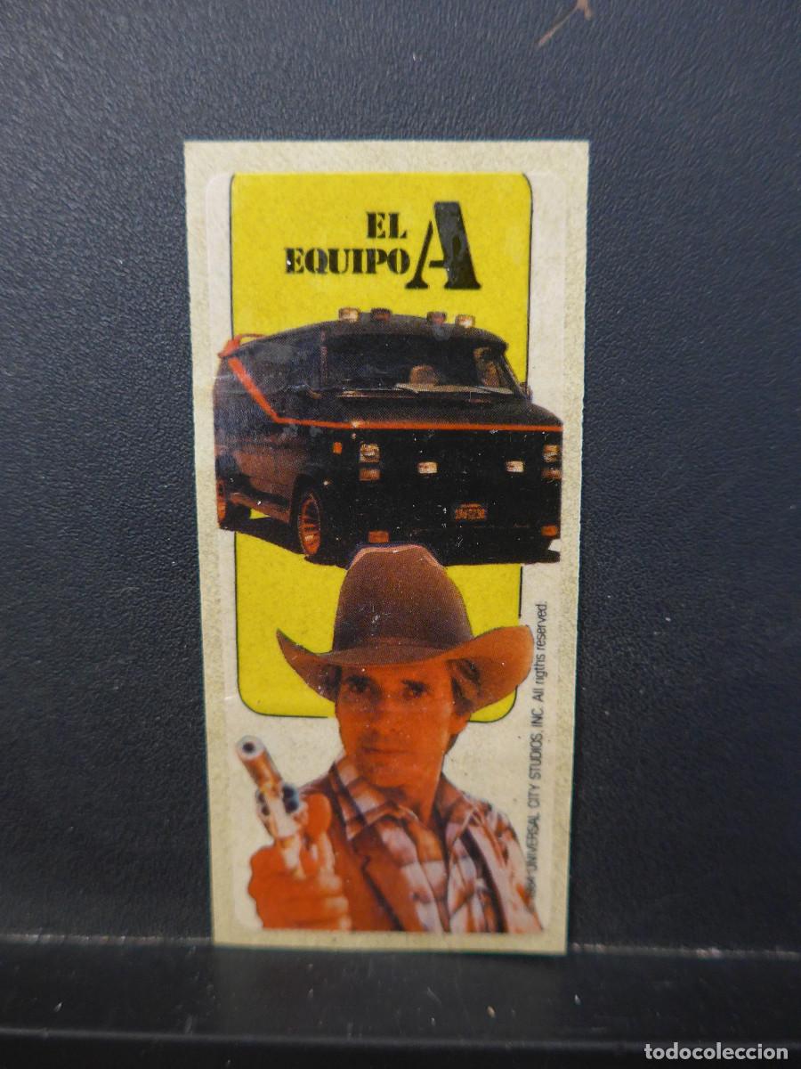 Coleccionismo cromos antiguos: CROMO CHICLE EL EQUIPO A - Foto 1