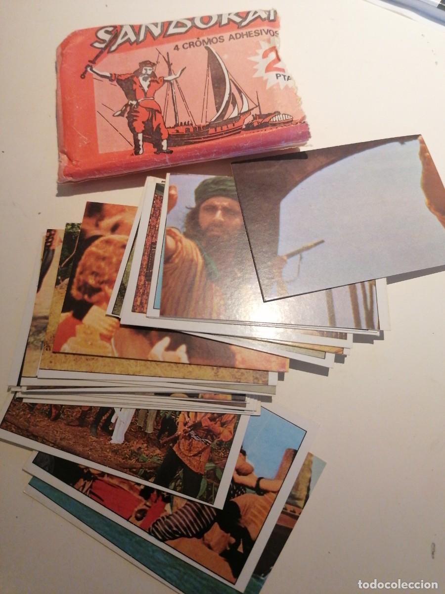 Coleccionismo cromos antiguos: Sandokan -lote-panini -1976 - Foto 2