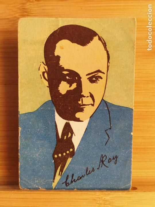 Coleccionismo Cromos antiguos: CHARLES RAY-CROMO FILM-ALMACENES RADIUM (BARCELONA)-CROMO ANTIGUO DE CINE-VER FOTOS-(105.389)