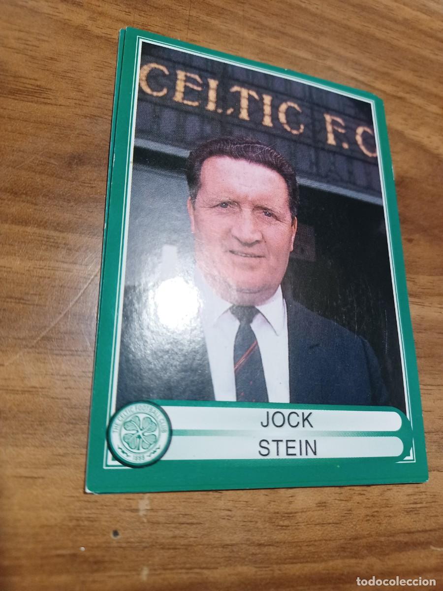 Collectable Antique Stickers: CROMO COLECCI&Oacute;N THE BHOYS CELTIC: JOCK STEIN, N&deg; 149