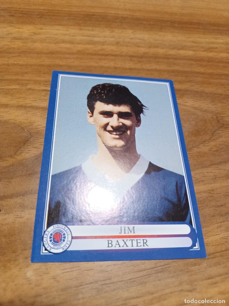 Collectionnisme Cartes &agrave; collectionner anciennes: CROMO COLECCI&Oacute;N THE GERS, OFFICIAL LICENSES PRODUCTO OFF RANGERS: JIM BAXTER, N&deg; 150