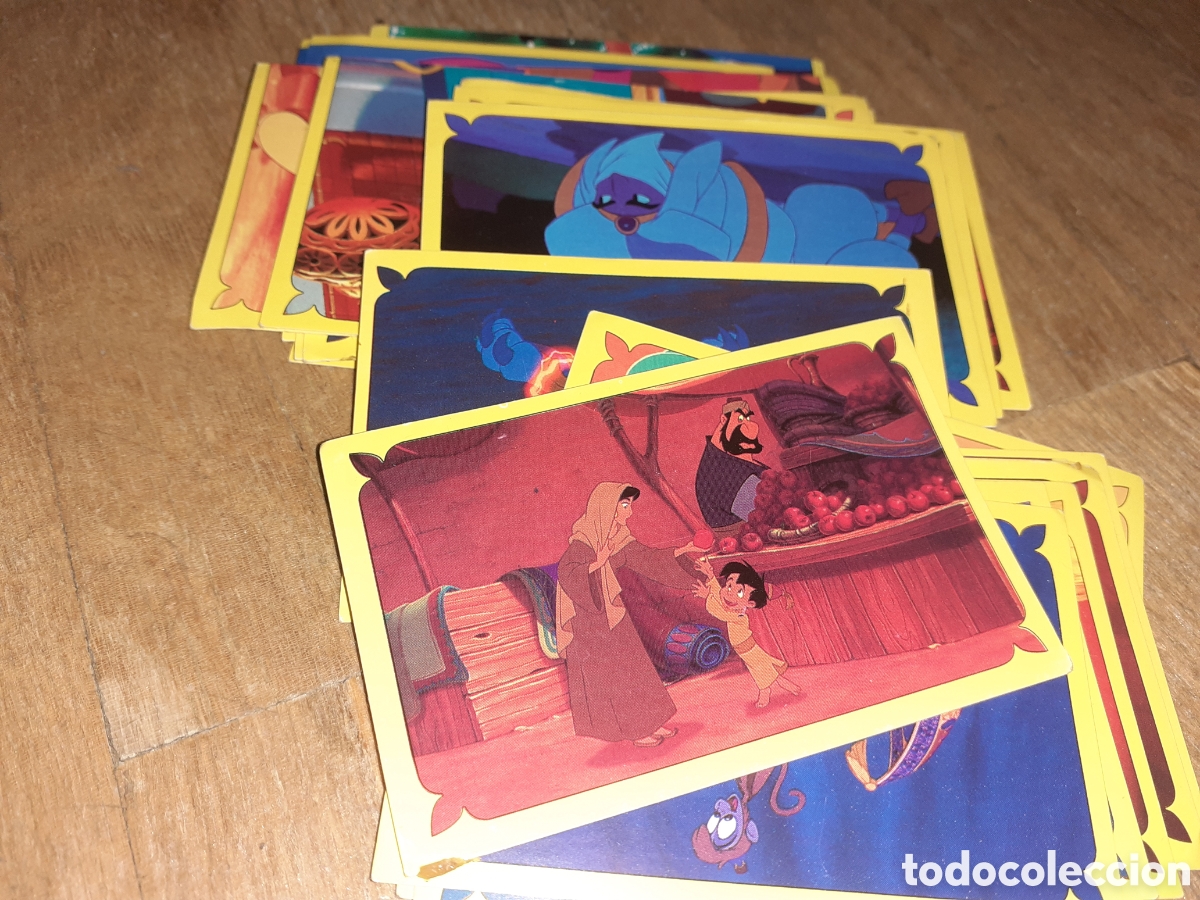 Coleccionismo cromos antiguos: LOTE 35 CROMOS DE ALADDIN. PANINI - Foto 1