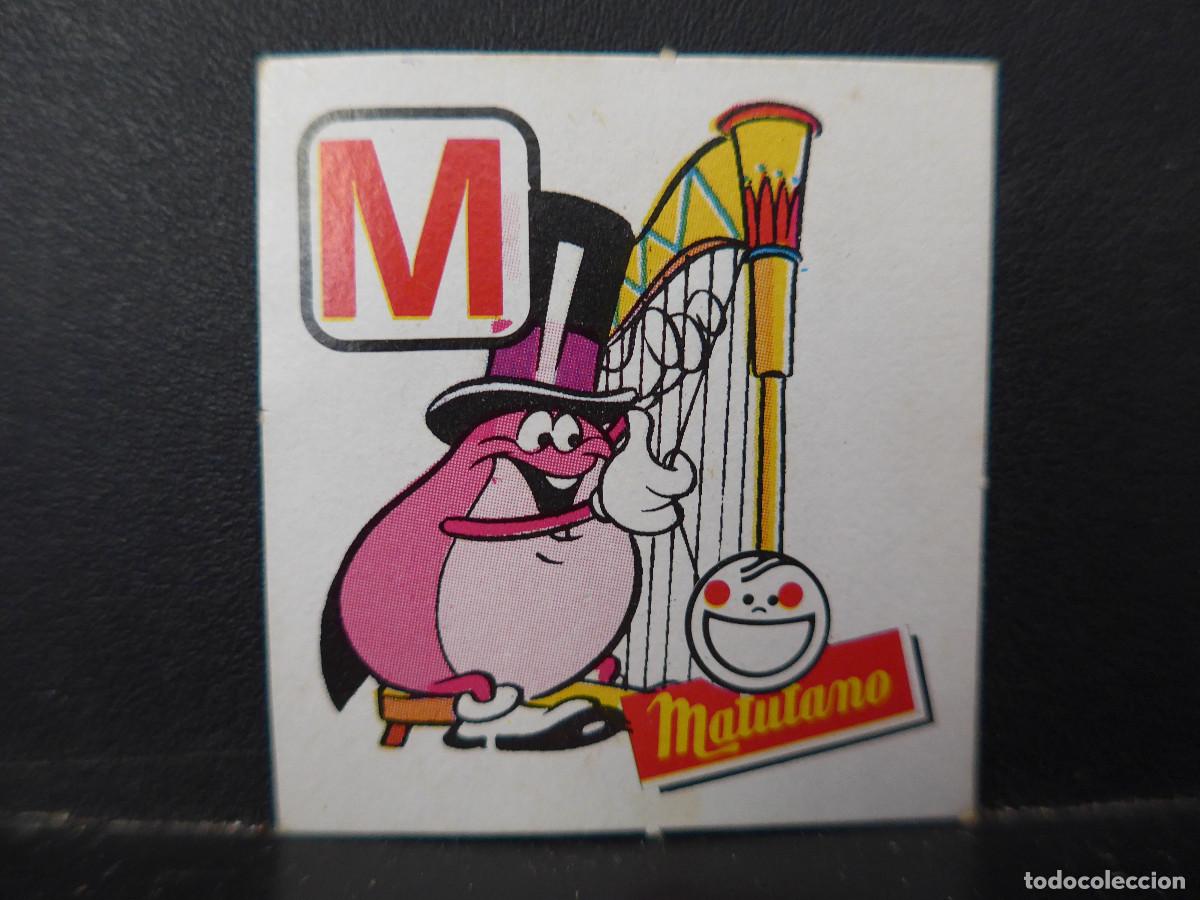 Colecionismo Cromos antigos: CROMO DE MATUTANO UN DOS TRES EL CHOLLO LETRA M