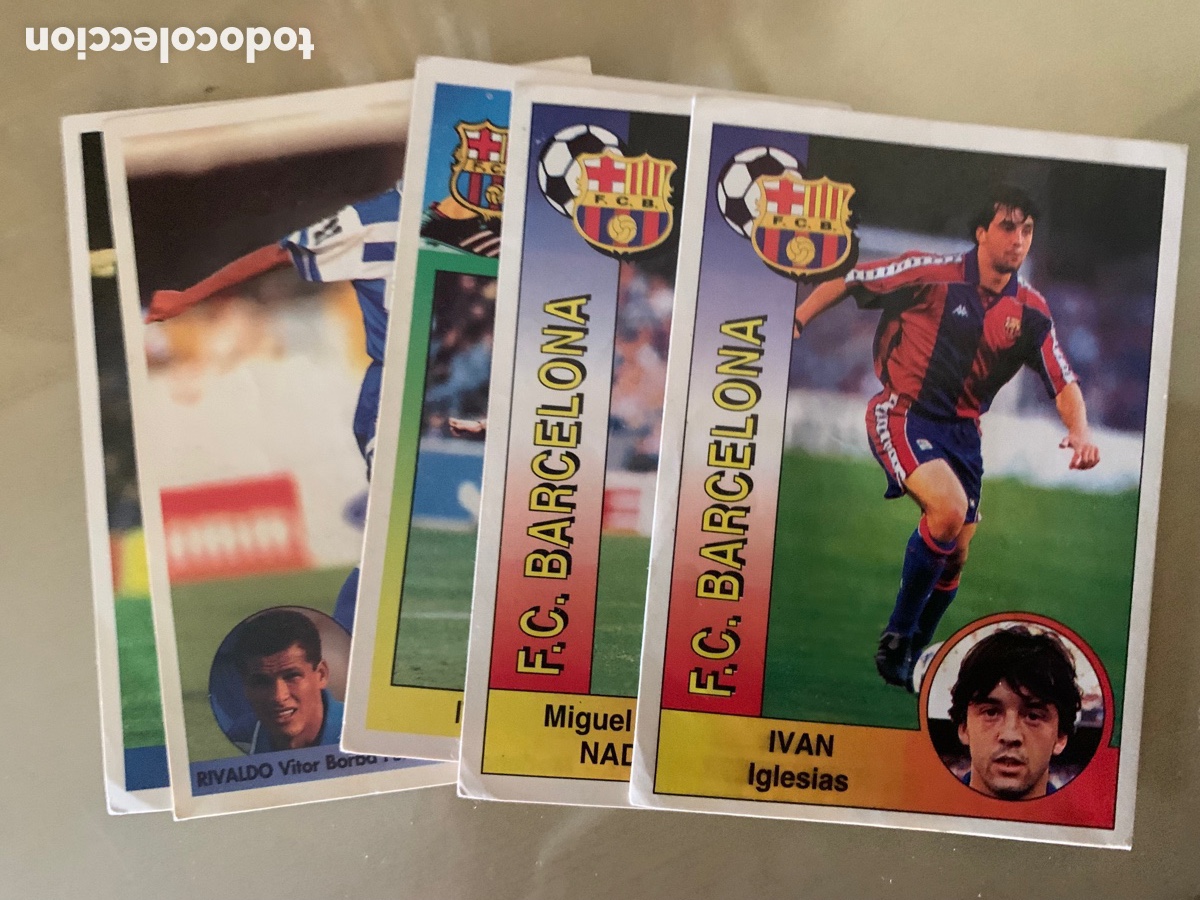 Coleccionismo cromos antiguos: Cromos Rivaldo, Stoichkov - Foto 6