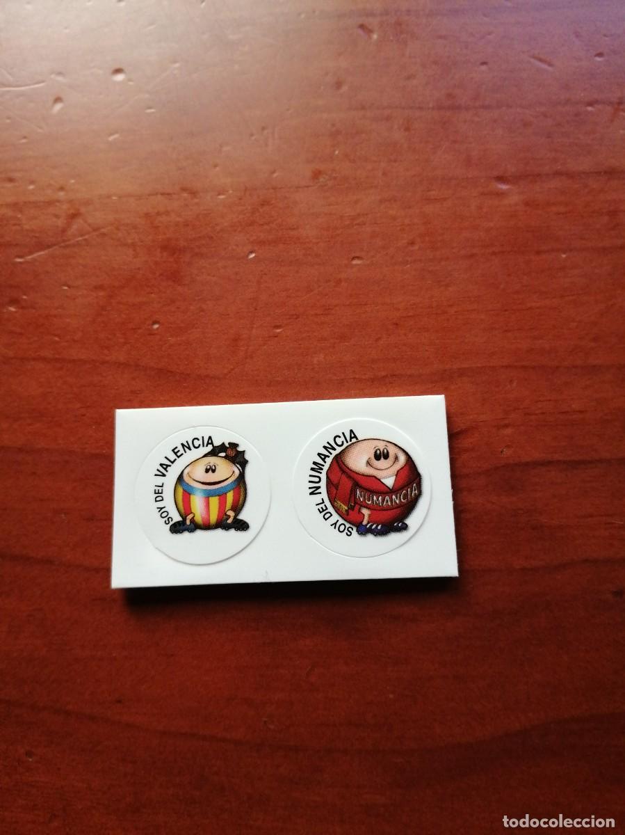Colecionismo Cromos antigos: CROMO EQUIPINES VALENCIA-NUMANCIA LIGA 2009-10 DE JUMPERS PROMOCIONAL