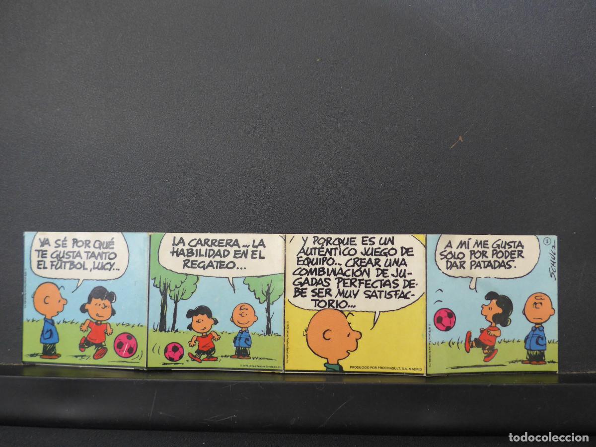 Coleccionismo cromos antiguos: CROMO EN TIRA DE SNOOPY N&ordm; 5 - Foto 1