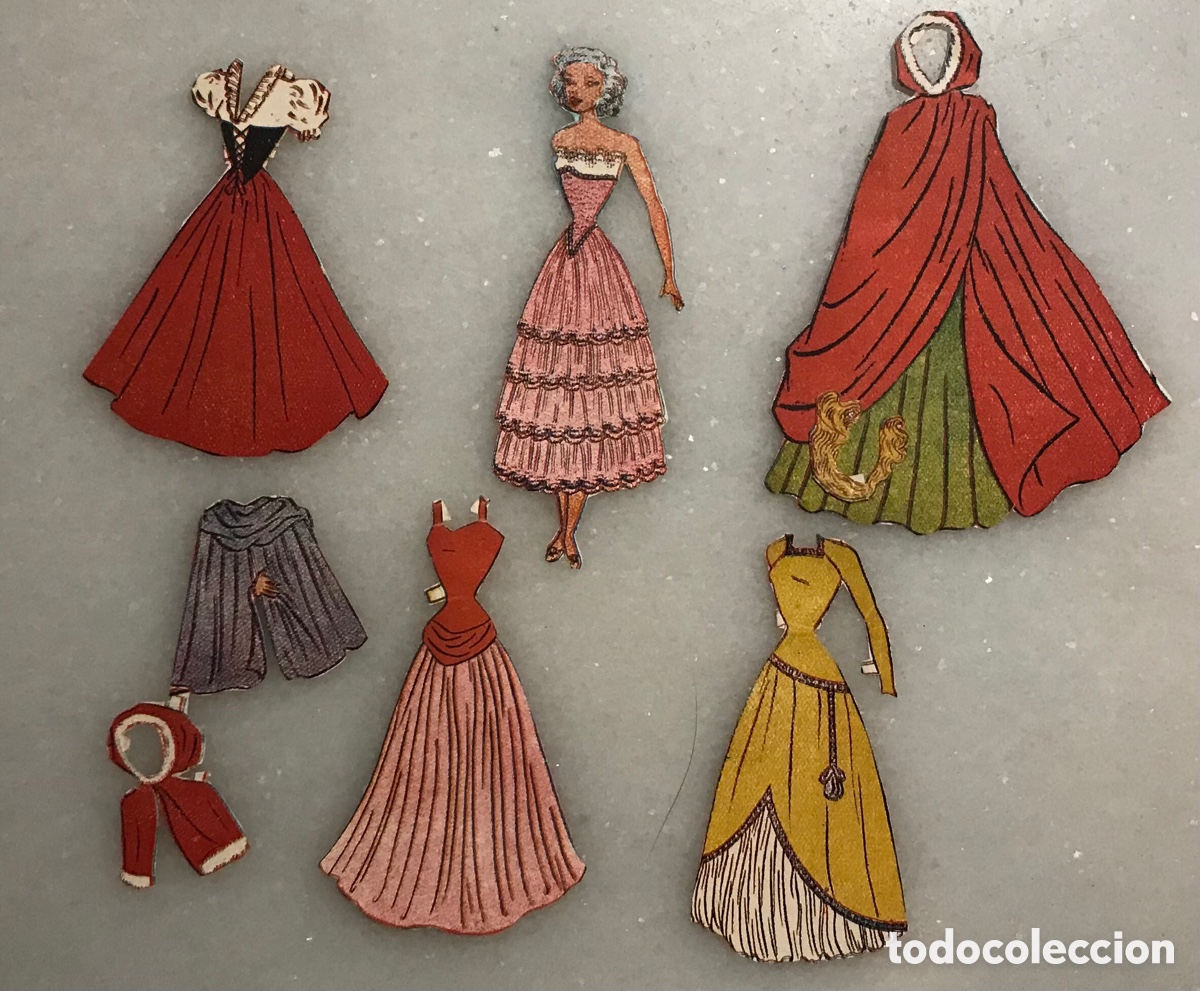 Coleccionismo cromos antiguos: Recortable mu&ntilde;ecas de revista Carmencita