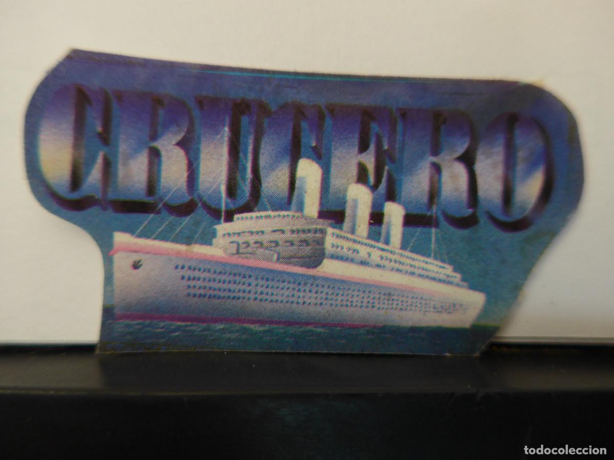 Colecionismo Cromos antigos: CROMO DE PANRICO CRUCERO
