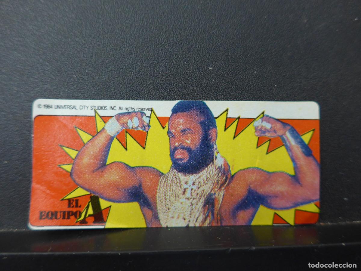 Coleccionismo cromos antiguos: CROMO CHICLE EL EQUIPO A - Foto 1