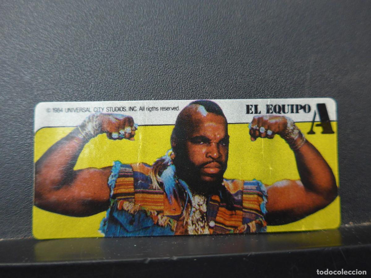 Coleccionismo cromos antiguos: CROMO CHICLE EL EQUIPO A - Foto 1