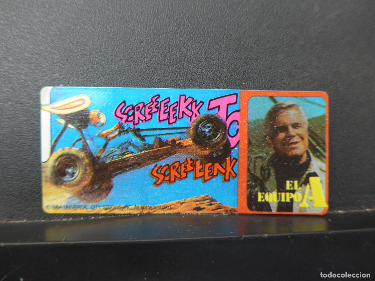 Coleccionismo cromos antiguos: CROMO CHICLE EL EQUIPO A SCREEEEKK - Foto 1