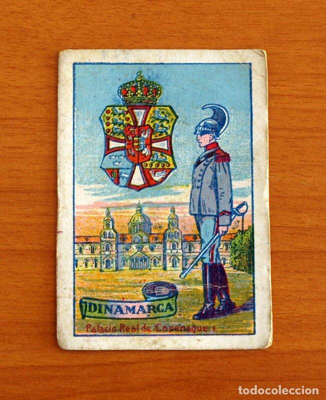 Coleccionismo cromos antiguos: Escudos, Uniformes y Edificios Nacionales - N&ordm; 15 Dinamarca - Chocolates Torras - Foto 1