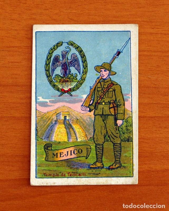 Coleccionismo cromos antiguos: Escudos, Uniformes y Edificios Nacionales - N&ordm; 30 Mejico - Chocolates Torras - Foto 1