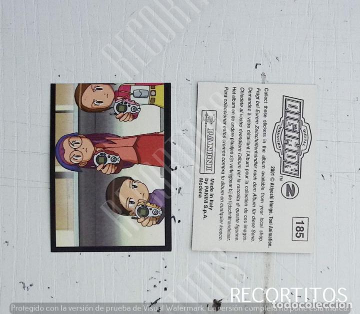 Coleccionismo cromos antiguos: DIGIMON 2 PANINI CROMO N 185 - Foto 1