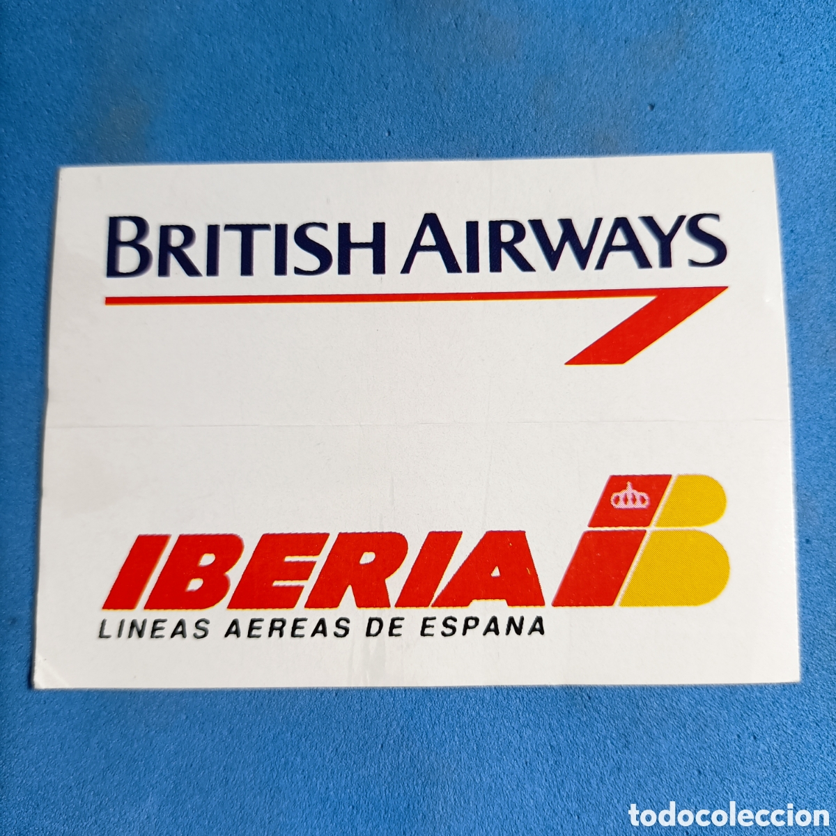 Coleccionismo cromos antiguos: Cromo AVIONES - PANINI 1996 - #2 a b - Foto 1