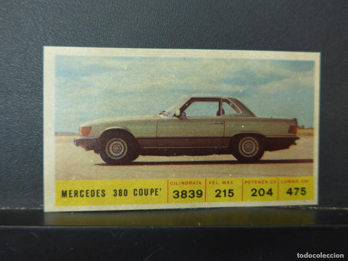 Collezionismo Figurine antiche: CROMO DIDEC MERCEDES 380 COUPE
