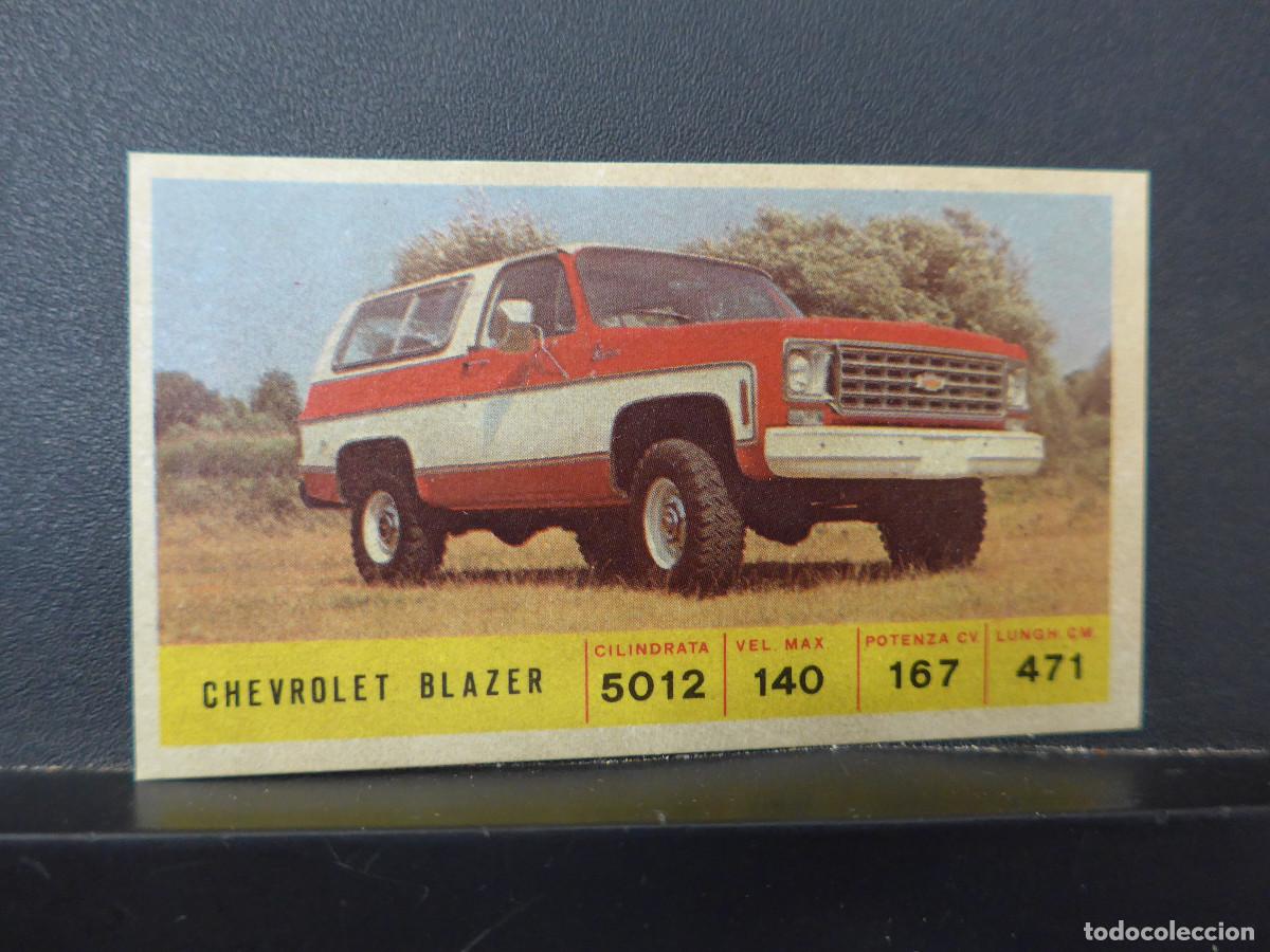 Coleccionismo cromos antiguos: CROMO DIDEC CHEVROLET BLAZER - Foto 1