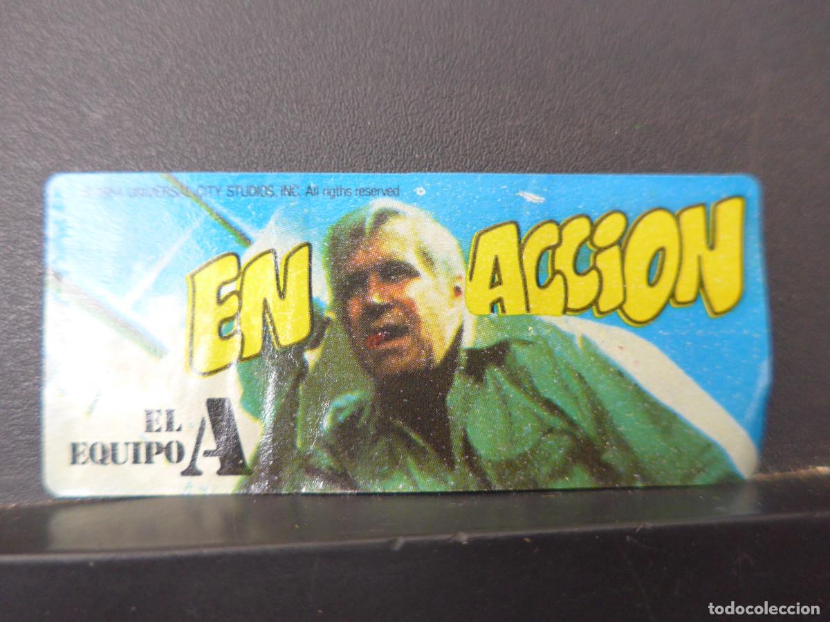 Collezionismo Figurine antiche: CROMO CHICLE EL EQUIPO A EN ACCION