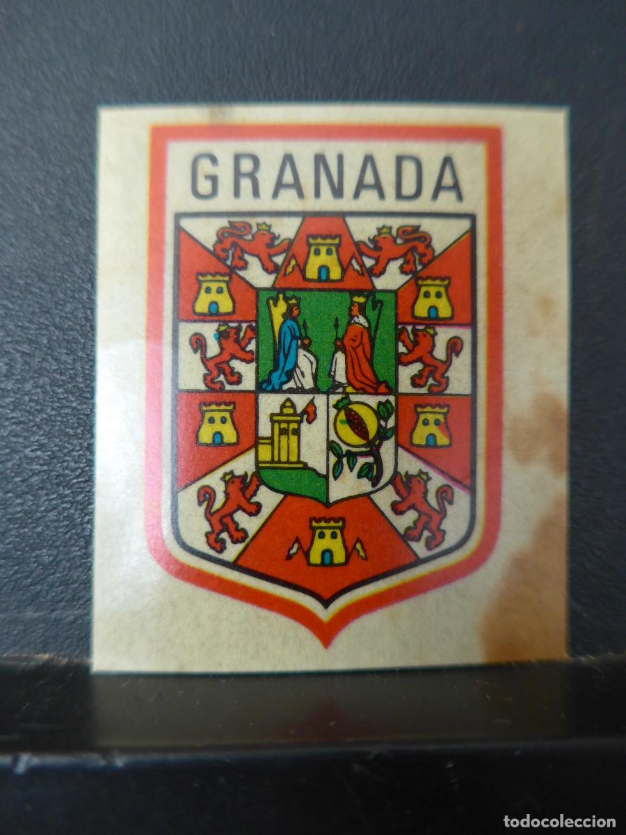 Collezionismo Figurine antiche: CROMO ESCUDO CIUDAD DE GRANADA
