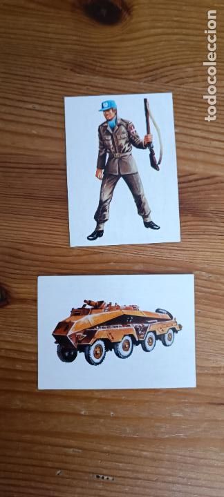 Collezionismo Figurine antiche: EL MUNDO EN GUERRA n&ordm; 2697 y 256- EDITORIAL MAGA 1979 - 2 CROMOS VALE POR 10 Y 20 PUNTOS PREMIO