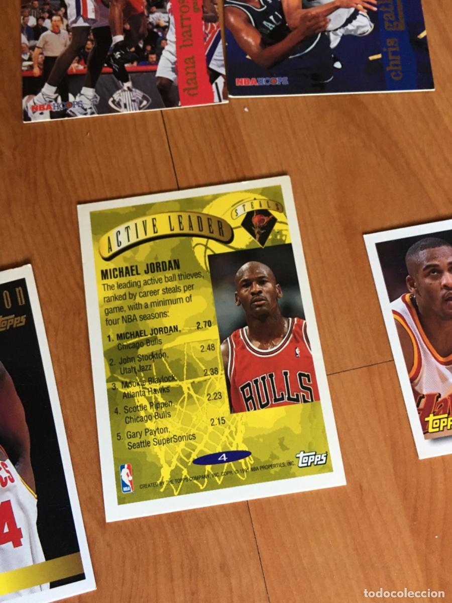 Coleccionismo cromos antiguos: 81 cartas nba UPPER DECK  TOPPS - Foto 3