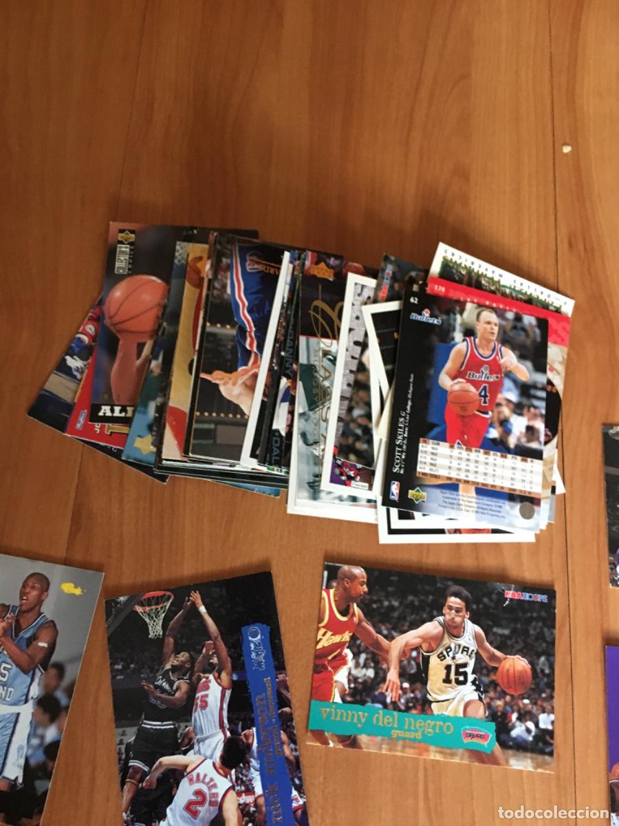 Coleccionismo cromos antiguos: 81 cartas nba UPPER DECK  TOPPS - Foto 4