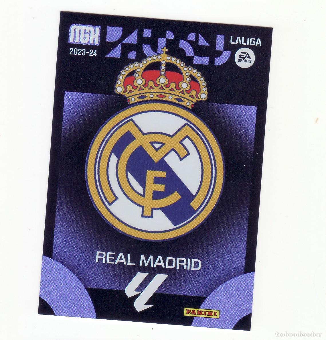 ESCUDO #235 REAL Madrid 2023-24 Cromo Megacracks La Liga Panini 23/24 EUR  2,50 - PicClick ES