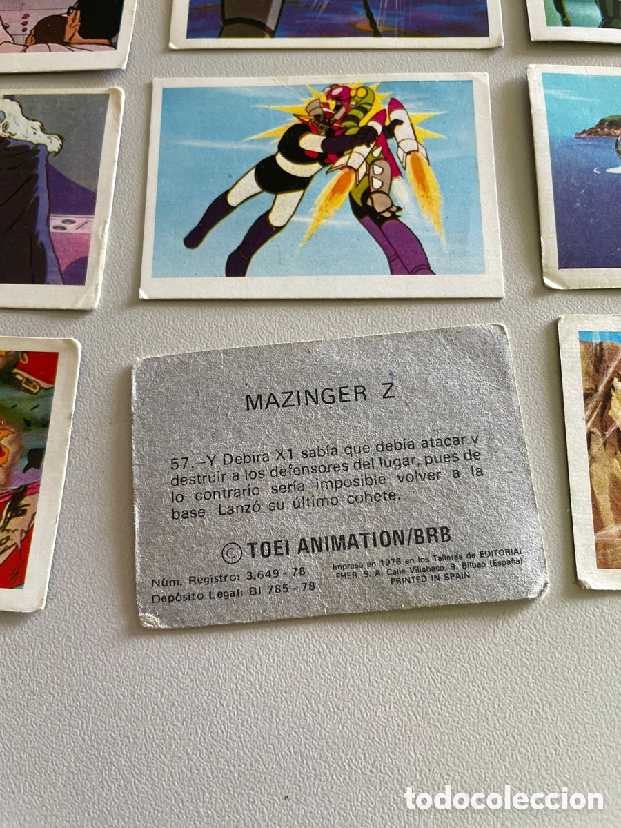 Coleccionismo cromos antiguos: Cromos Mazinger Z - Foto 2