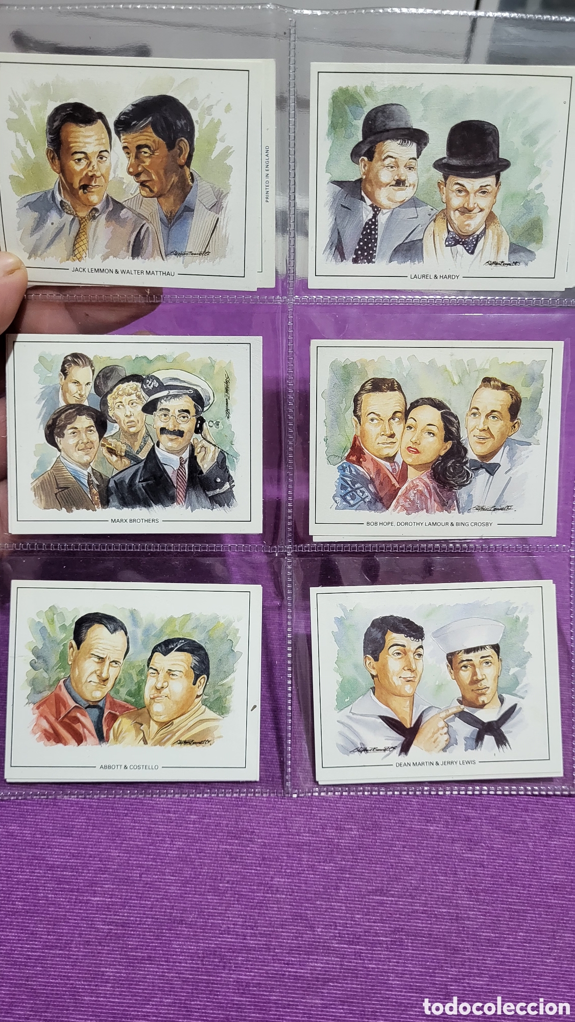 Coleccionismo cromos antiguos: Cine -Partners 12 cromos - Foto 1