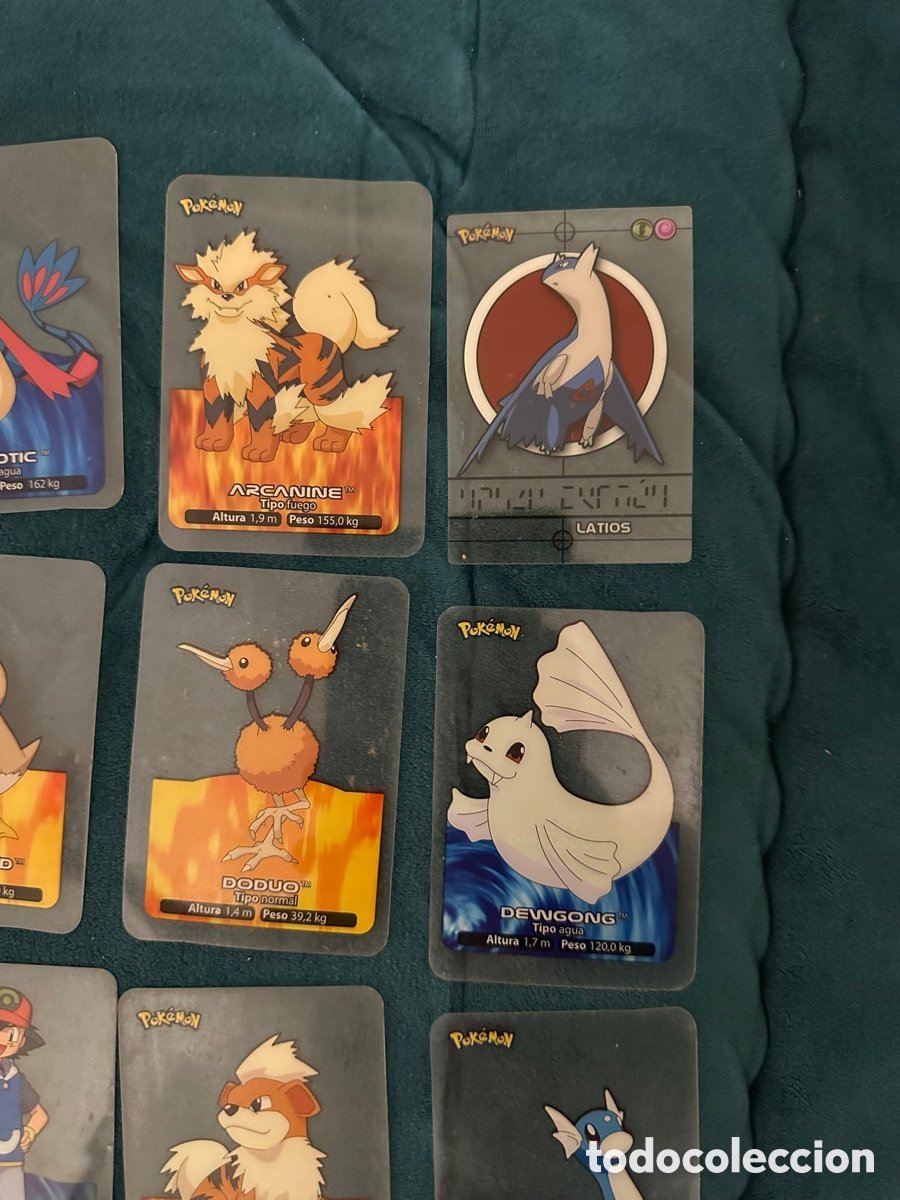 pokemon lamincards edibas 2005 1995-2005.lote d - Acquista Figurine antiche  su todocoleccion