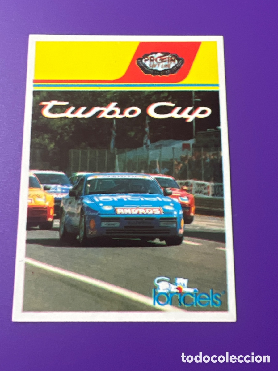 Coleccionismo cromos antiguos: C5480. SOFTWARE COLLECTION - 137 TURBO CUP (NUNCA PEGADO ) - Foto 1