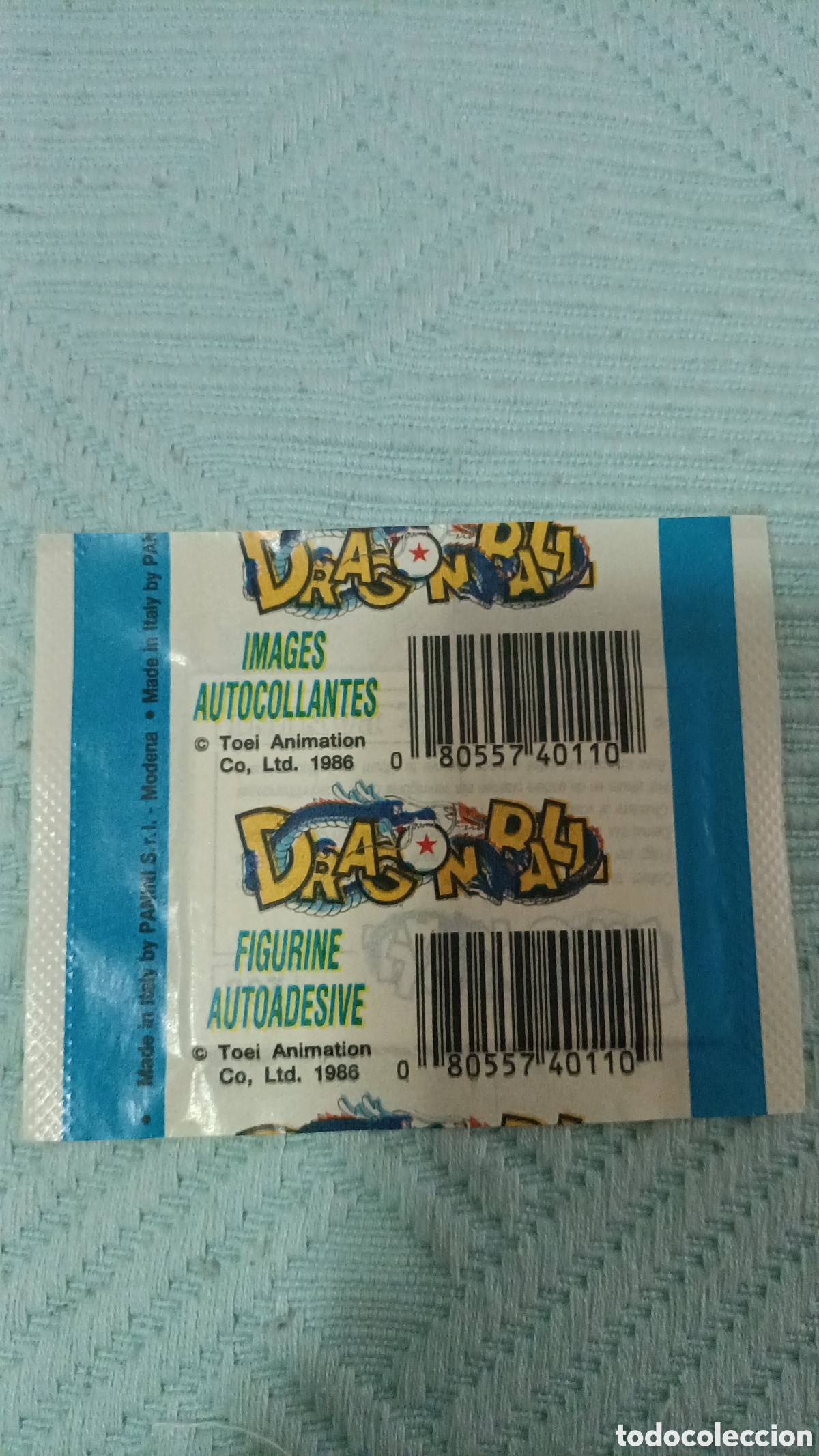 Coleccionismo cromos antiguos: DRAGONBALL SOBRE SIN ABRIR PANINI - Foto 2