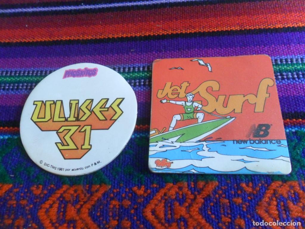 Coleccionismo Cromos antiguos: CROMO TROQUELADO CORP&Oacute;REO UISES 31 N&ordm; 10 PHOSKITOS 1981. REGALO JET SURF NEW BALANCE RUFFLES DIF&Iacute;CIL