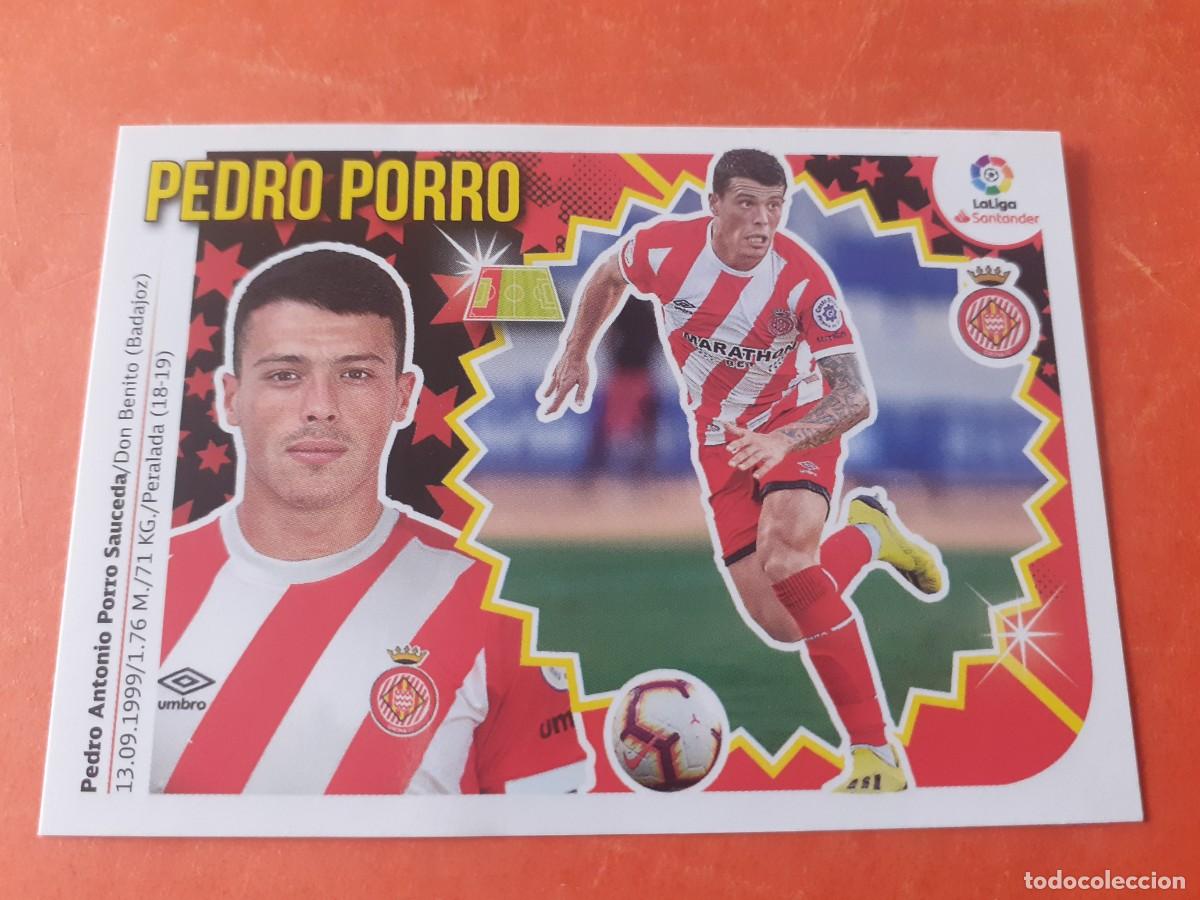 Coleccionismo cromos antiguos: Coloca Pedro Porro 3 BIS liga este 2018/19 nuevo sin pegar