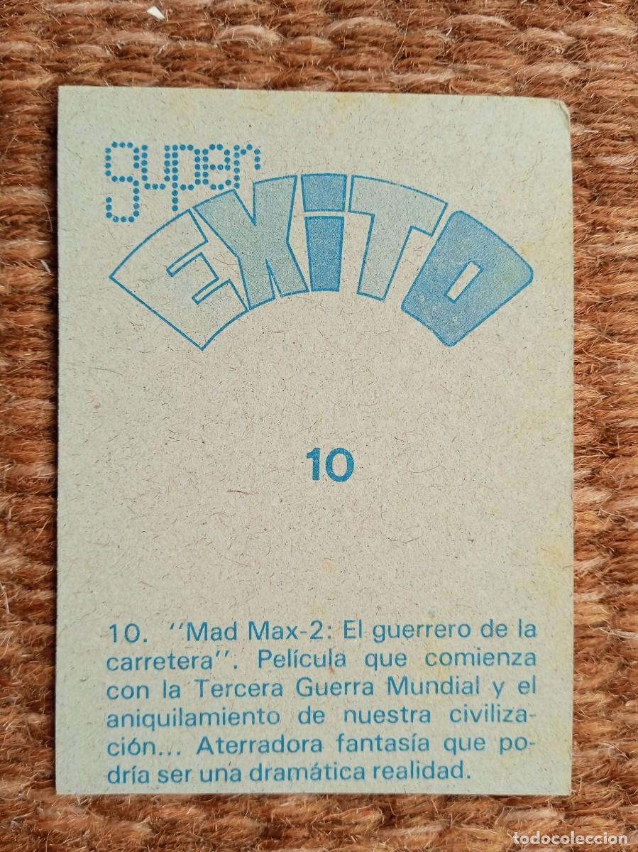 Coleccionismo cromos antiguos: SUPER EXITO N&ordm; 10 - MAD MAX 2 - Foto 2