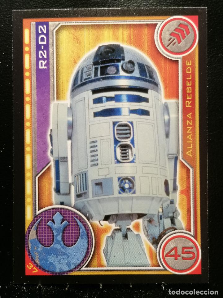 Coleccionismo cromos antiguos: 37 R2 - D2 TARKIN STAR WARS EL CAMINO DE LOS JEDI. TOPPS 2017