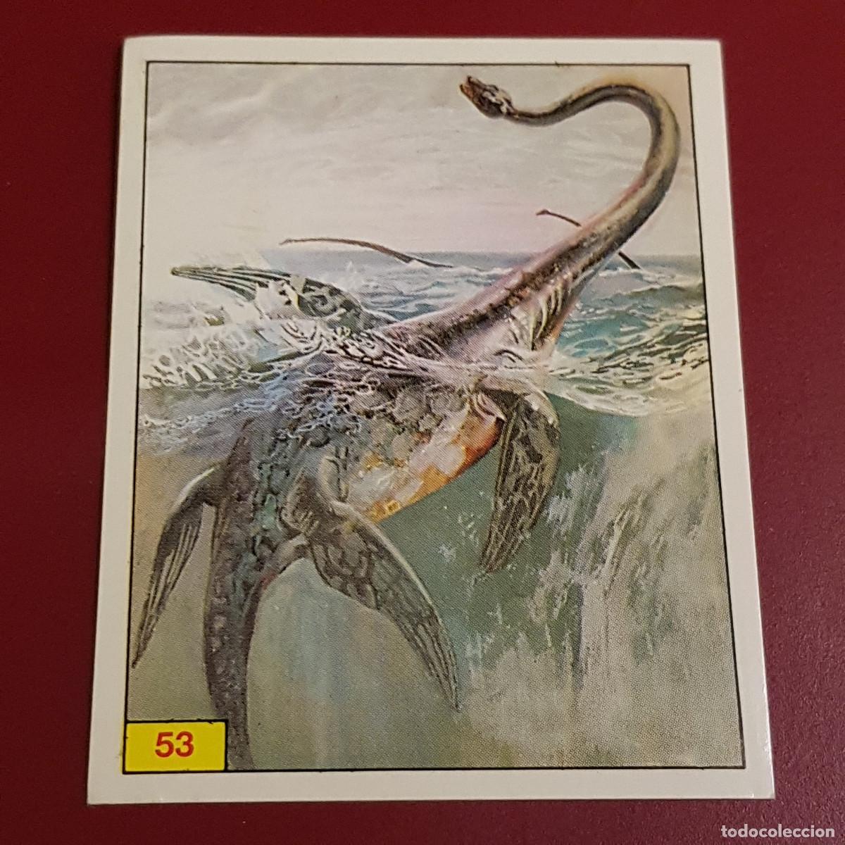 Coleccionismo cromos antiguos: PANINI - DINOSAURS - 1992 - 92 - 53 - NUNCA PEGADO - Foto 1
