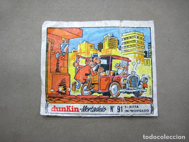Coleccionismo cromos antiguos: CROMO CHICLE DUNKIN MORTADELO N&ordm; 91 - Foto 1