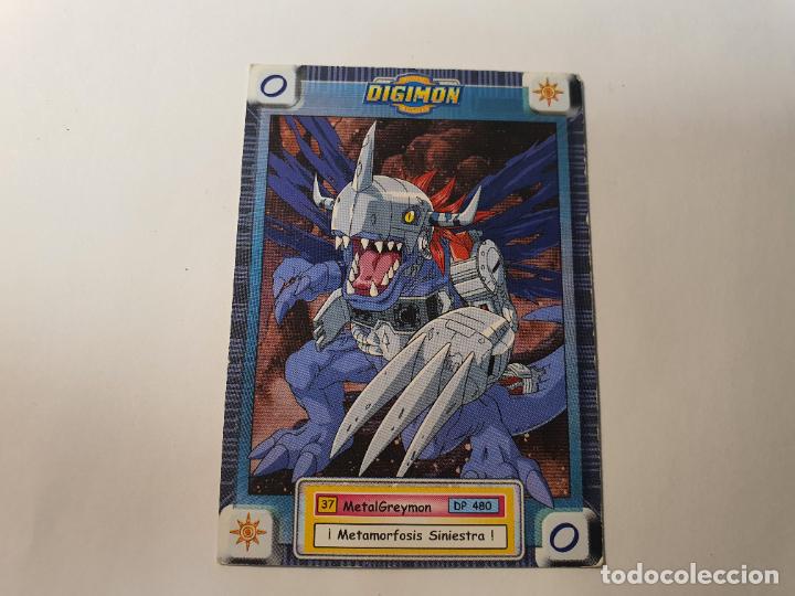 Coleccionismo cromos antiguos: CROMO CARTA - DIGIMON - N&ordm; 37 - Foto 1