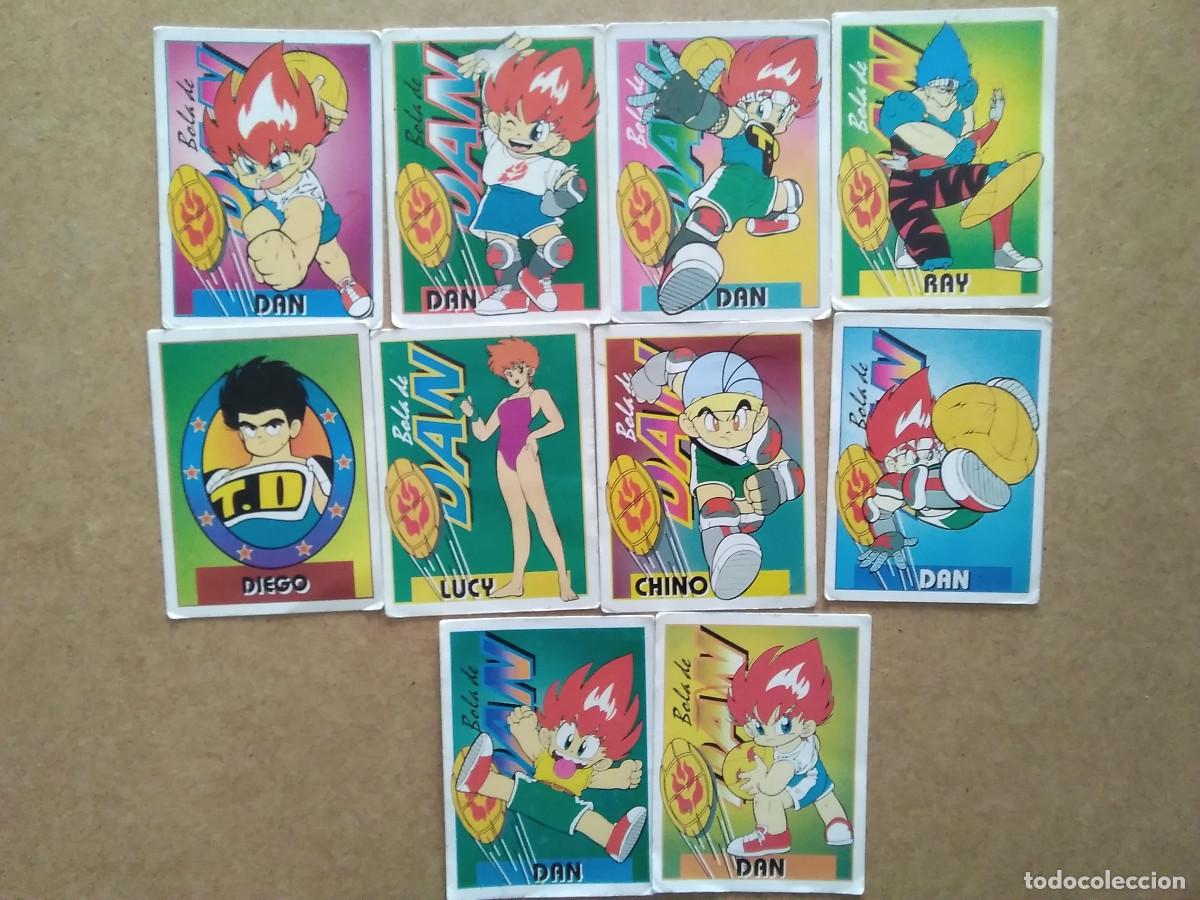Coleccionismo cromos antiguos: LOTE DE 10 CROMOS BOLA DE DAN - Foto 2
