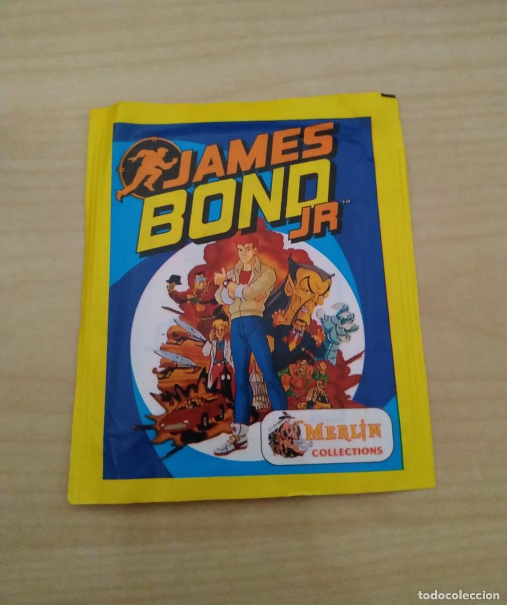 Coleccionismo cromos antiguos: JAMES BOND JR. - MERLIN - 1993 - SOBRE SIN ABRIR