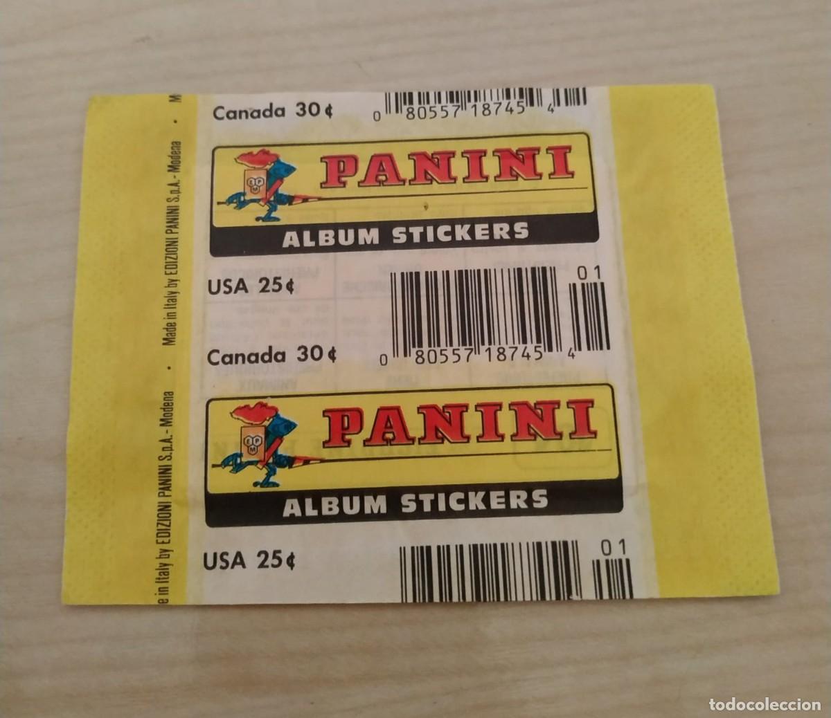 Coleccionismo cromos antiguos: DINOSAURS - PANINI - 1986 - SOBRE SIN ABRIR - Foto 2