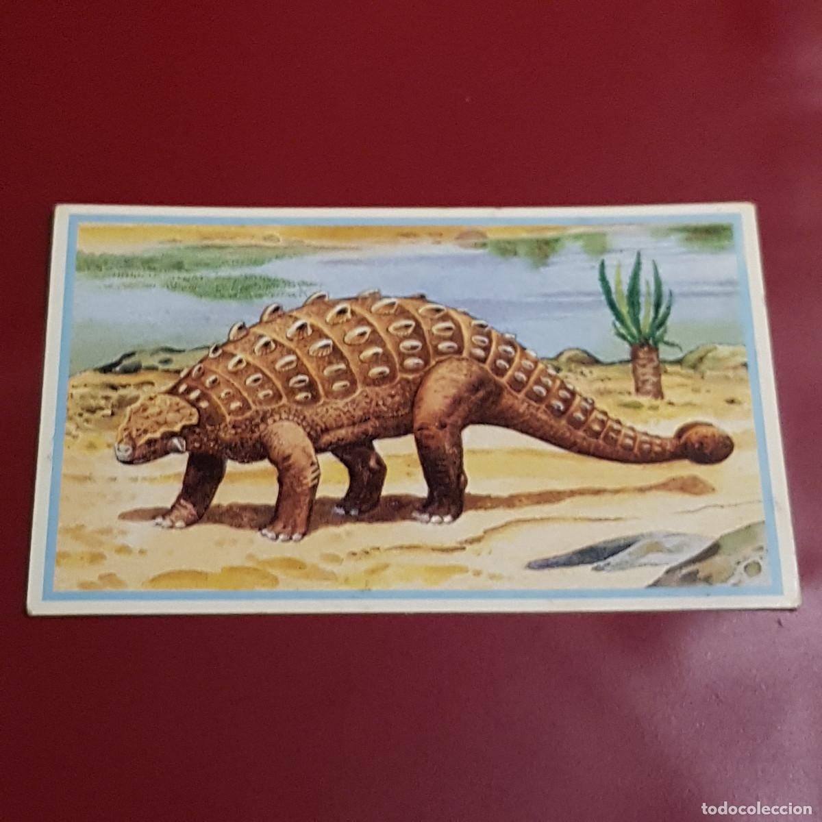 Coleccionismo cromos antiguos: DINOSAURIOS - COME SAURIOS - PINACOSAURUS 59 - Foto 1